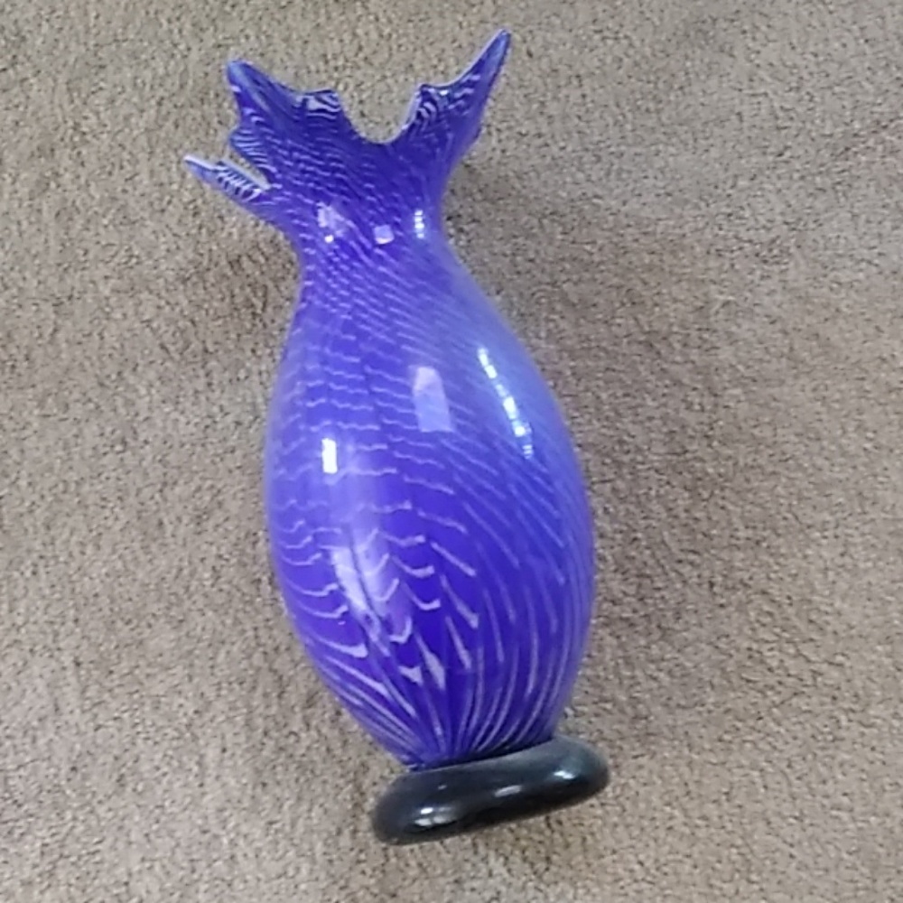 Glass vase - Picture 3 of 4